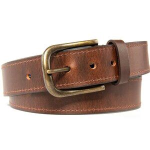 Brown Leather Belt Size 32/34 & 36/38